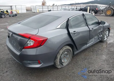 2016 Honda Civic Lx z USA, uszkodzony, nr VIN 2HGFC2F53GH539378